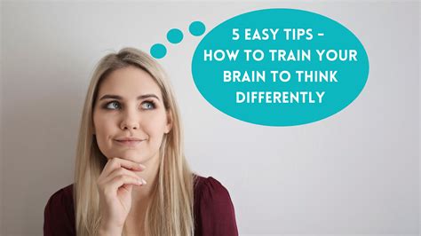 Can I train my brain to think differently?