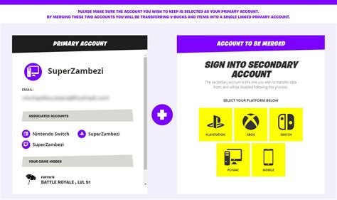 Can I transfer my Fortnite account to another email?