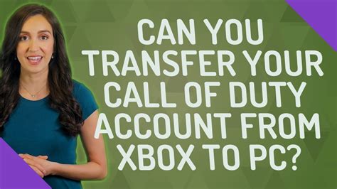 Can I transfer my Xbox COD account to PC?
