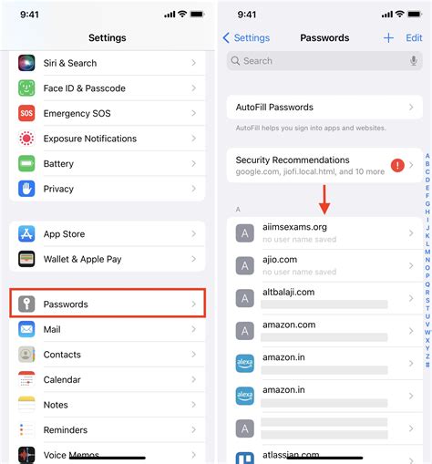 Can I transfer passwords from iPhone to IPAD?