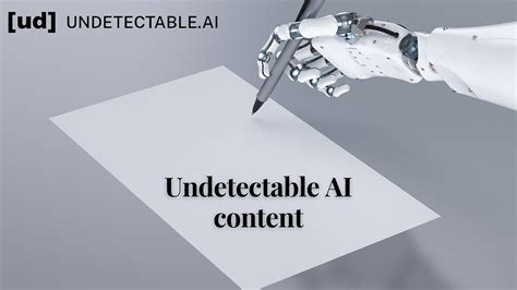 Can I trust undetectable AI?