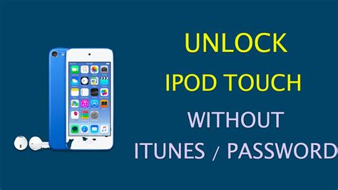 Can I unlock my iPod touch without iTunes?