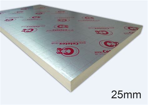 Can I use 25mm insulation board?