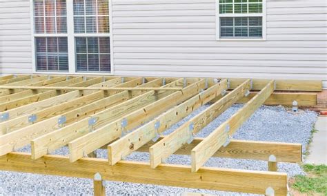 Can I use 2x6 for deck joists without?