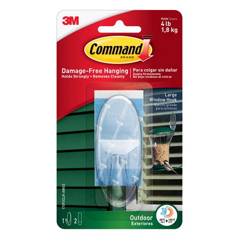 Can I use 3M command strips outside?