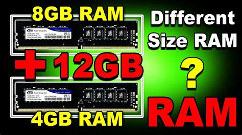Can I use 4GB and 16GB RAM together?