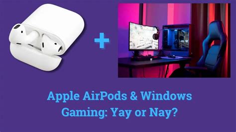 Can I use AirPods instead of gaming headset?