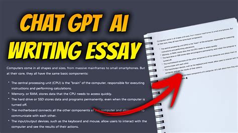 Can I use ChatGPT to help me write an essay?