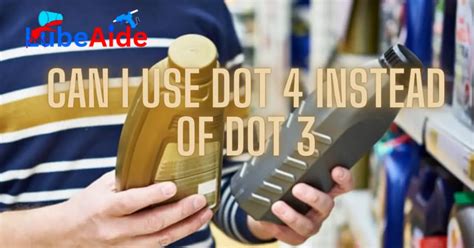 Can I use DOT 4 plus instead of DOT 4?