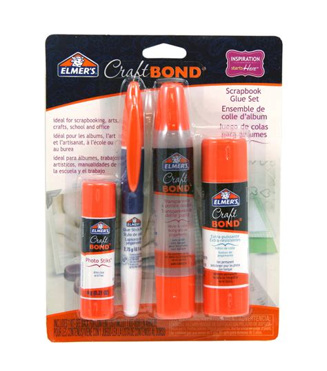 Can I use Elmer's glue for scrapbooking?