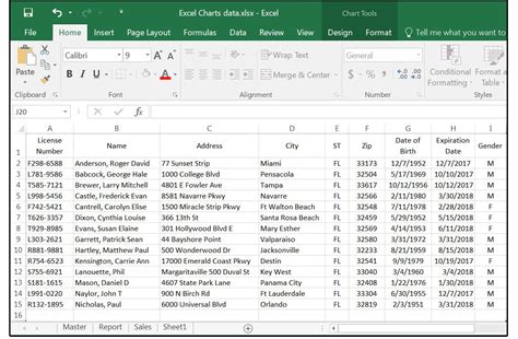 Can I use Excel like a database?