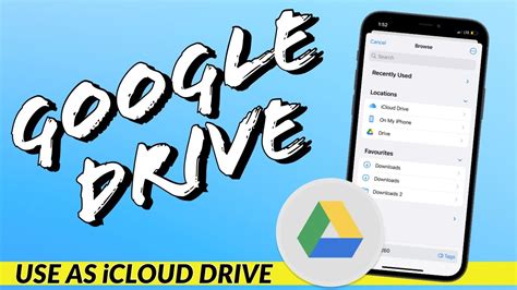 Can I use Google Drive instead of iCloud?