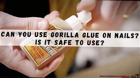 Can I use Gorilla Glue instead of epoxy?