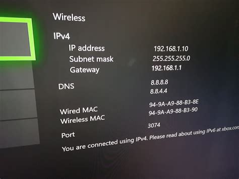 Can I use IPv4 on Xbox One?