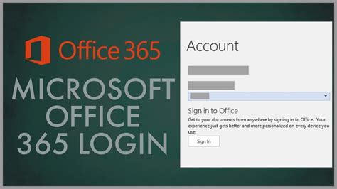 Can I use Office 365 account as Microsoft account?