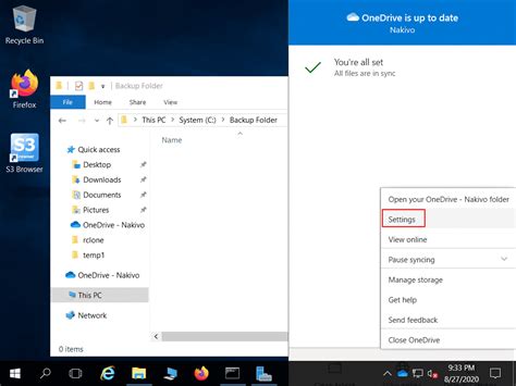 Can I use OneDrive as my backup?