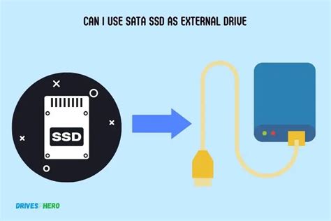 Can I use SATA SSD as external drive?