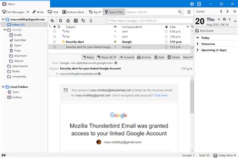 Can I use Thunderbird with Gmail?