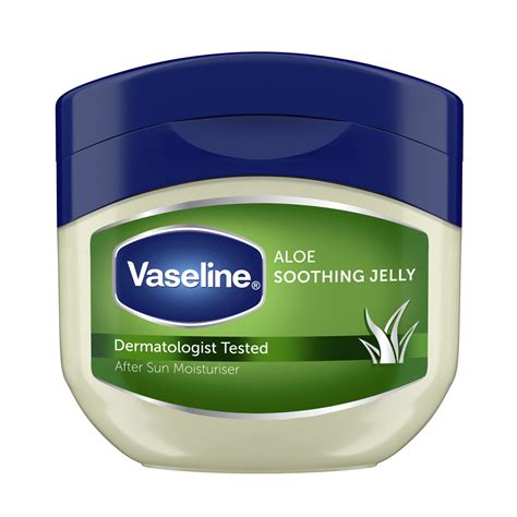 Can I use Vaseline instead of aloe vera gel?