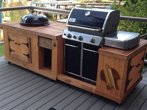 Can I use Weber grill on wood deck?