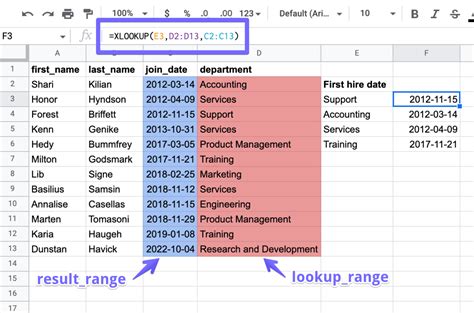 Can I use Xlookup in Google Sheets?