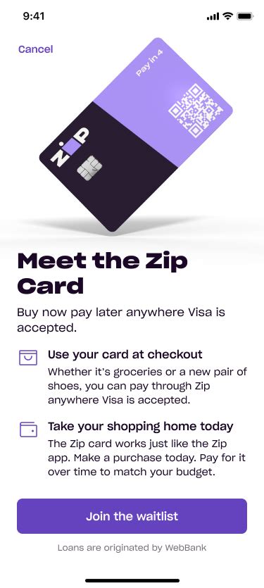 Can I use Zip as a virtual card?