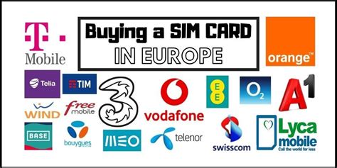 Can I use a SIM card all over Europe?