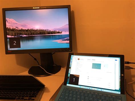 Can I use a Windows 11 laptop as a second monitor for a Windows 10 PC?