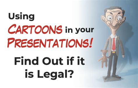 Can I use a cartoon in my presentation?