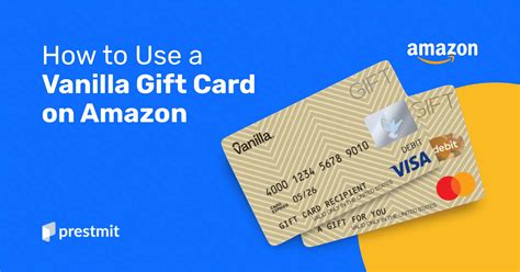 Can I use a vanilla gift card on Amazon?
