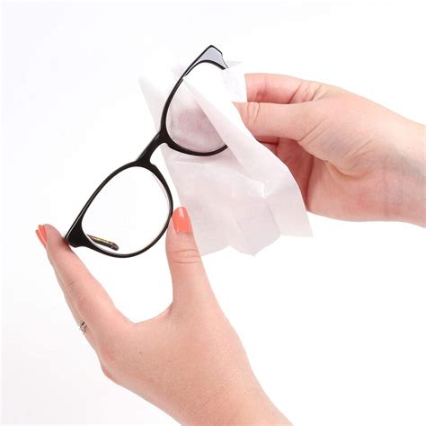 Can I use alcohol wipes to clean my glasses?