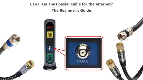 Can I use any coaxial cable?