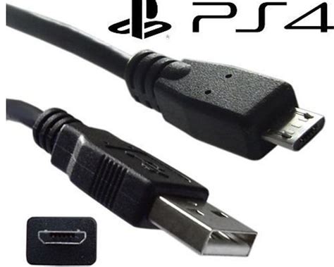 Can I use any micro USB for PS4?