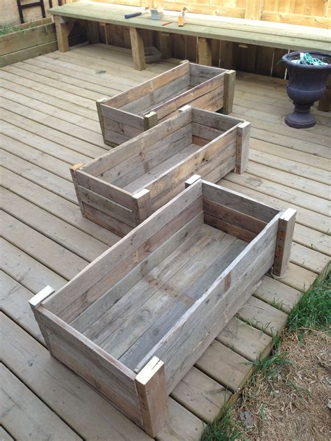 Can I use any wood for a planter box?