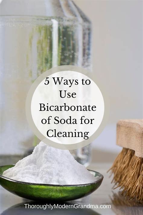 Can I use bicarb instead of baking soda for cleaning?