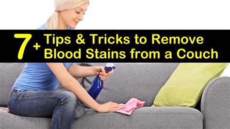 Can I use bleach to remove blood stains?