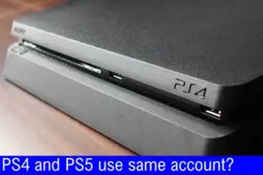 Can I use both PS4 and PS5 with same account?