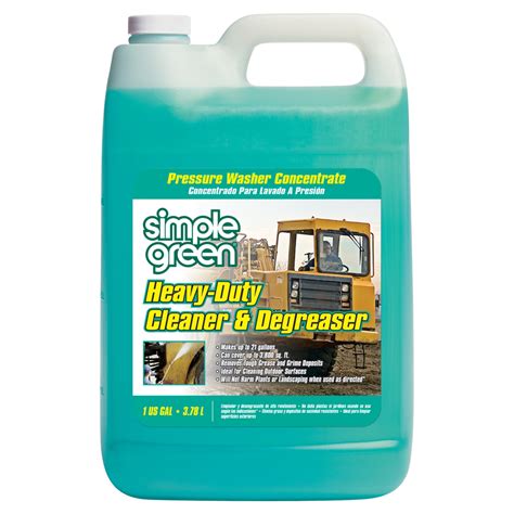Can I use degreaser in my pressure washer?