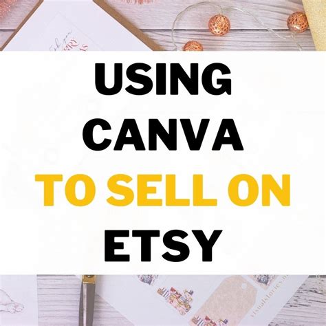 Can I use free Canva elements to sell on Etsy?