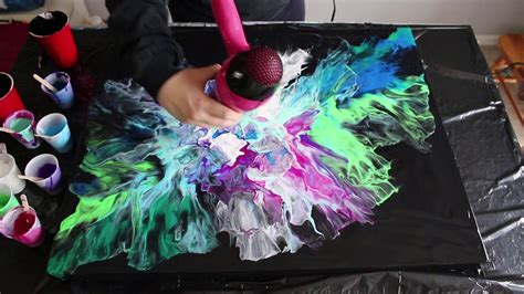 Can I use hair dryer to dry oil paint?