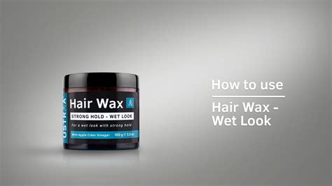 Can I use hair wax on wet hair?