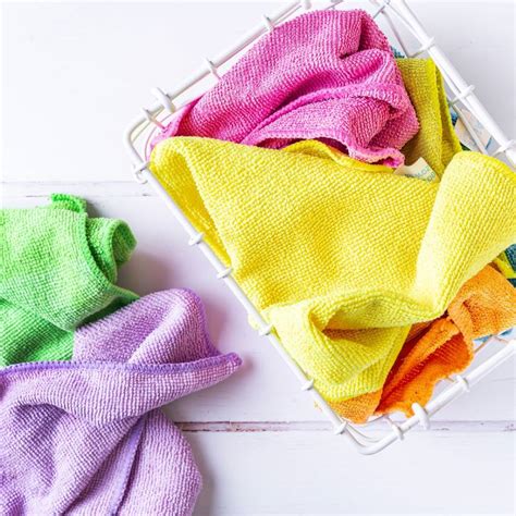 Can I use hand soap to clean microfiber cloth?