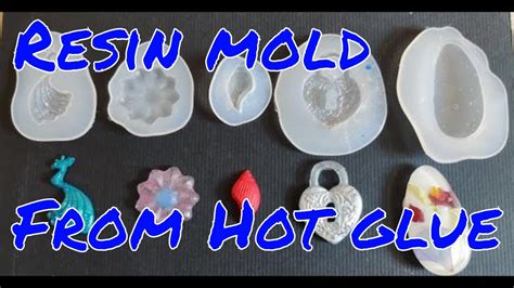 Can I use hot glue as a mold for resin?