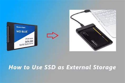 Can I use internal SSD as external?