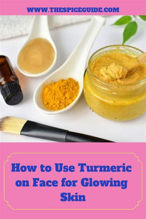 Can I use kitchen turmeric for face?