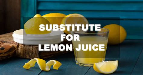 Can I use lemon extract instead of lemon juice?