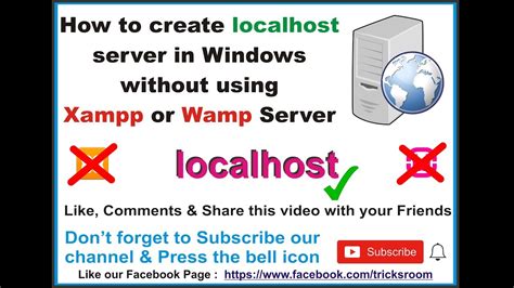 Can I use localhost as server?