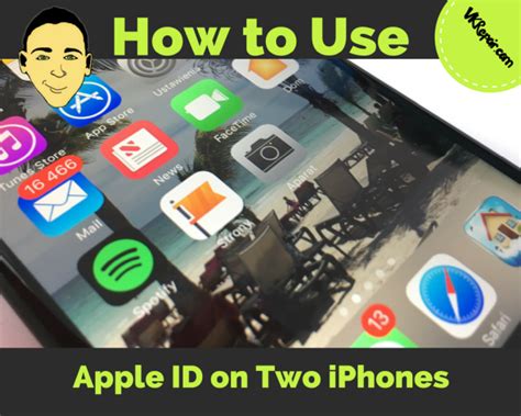 Can I use my Apple ID on two phones?