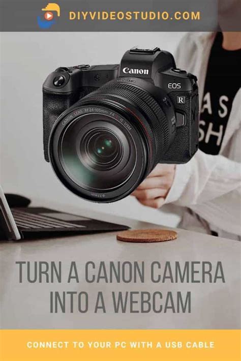 Can I use my Canon camera as a webcam?