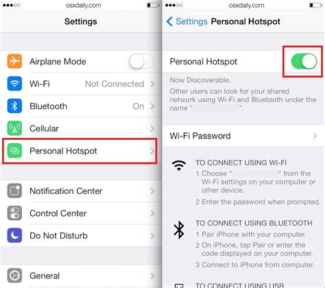 Can I use my iPhone as a hotspot for free?